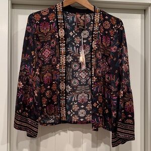 Floral Silk Kimono